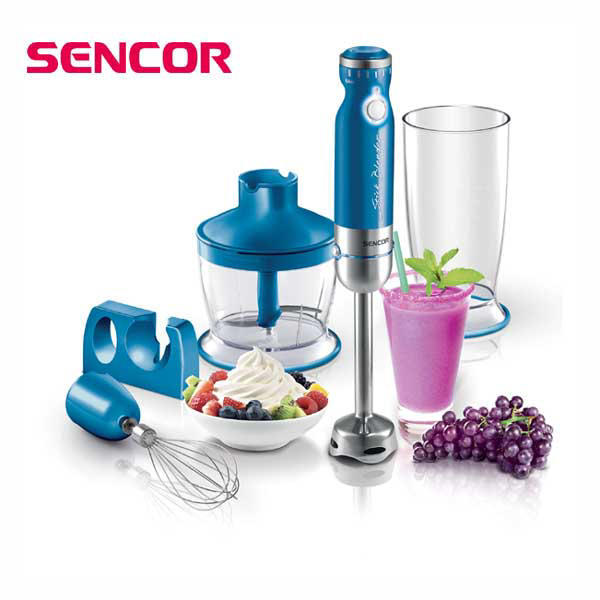 Sencor SHB-4361BL Stick Hand Blender Set - Blue