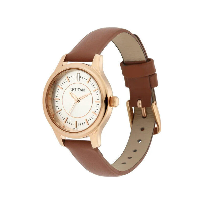 Titan 2638WL01 Quartz Analog Women’s Watch