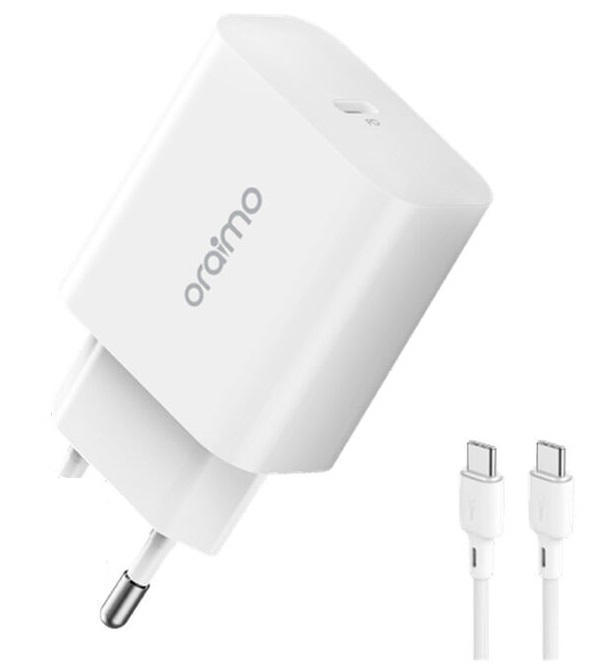 Oraimo Charger Kit EU (OCW-E106S-CC54) - White