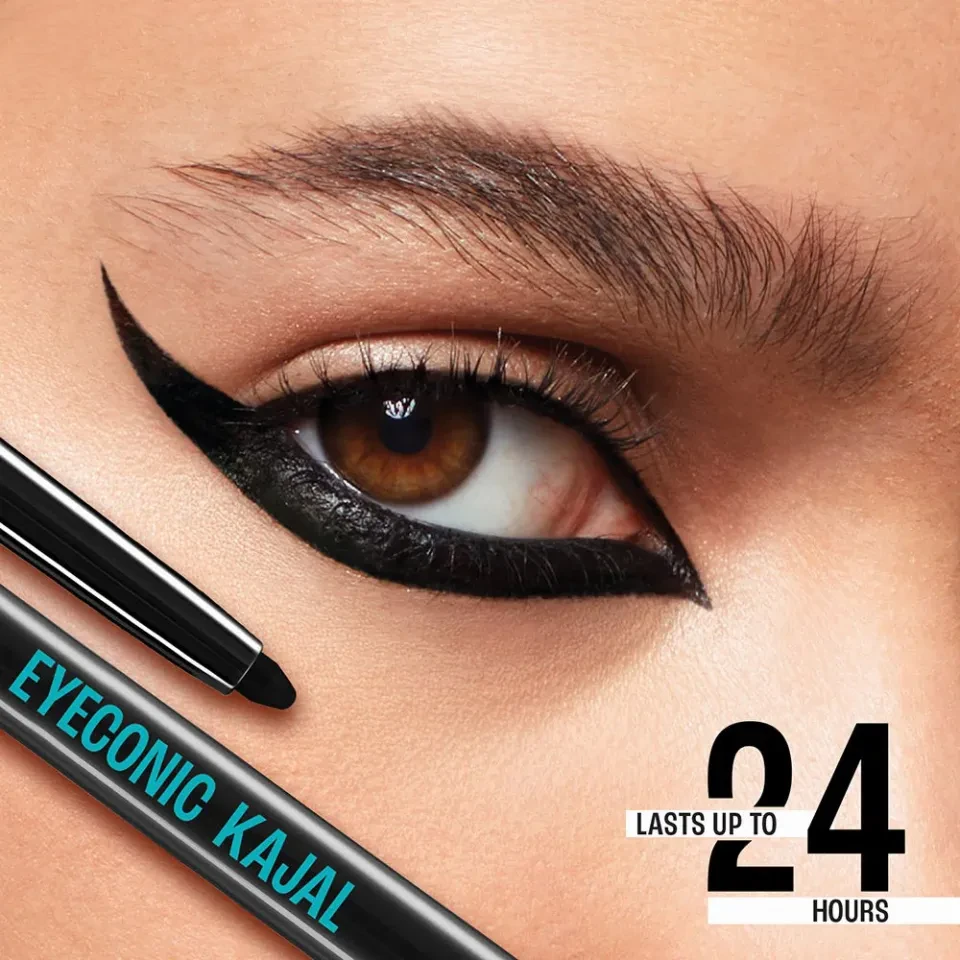 Lakme Eyeconic Kajal Deep Black 0.35gm | India
