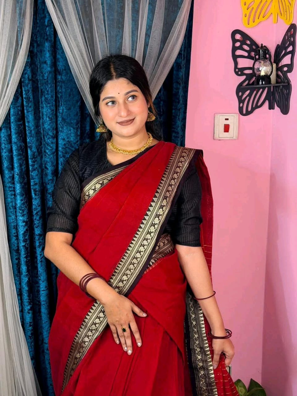 Nokshi Pair Suti Saree