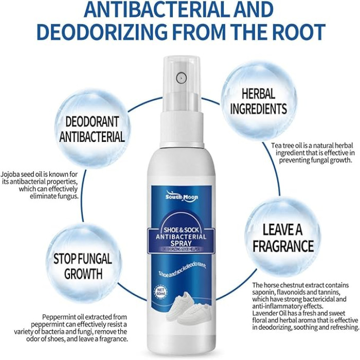 Shoe & Sock Antibacterial Spray | জুতা ও মোজা অ্যান্টিব্যাকটেরিয়াল স্প্রে