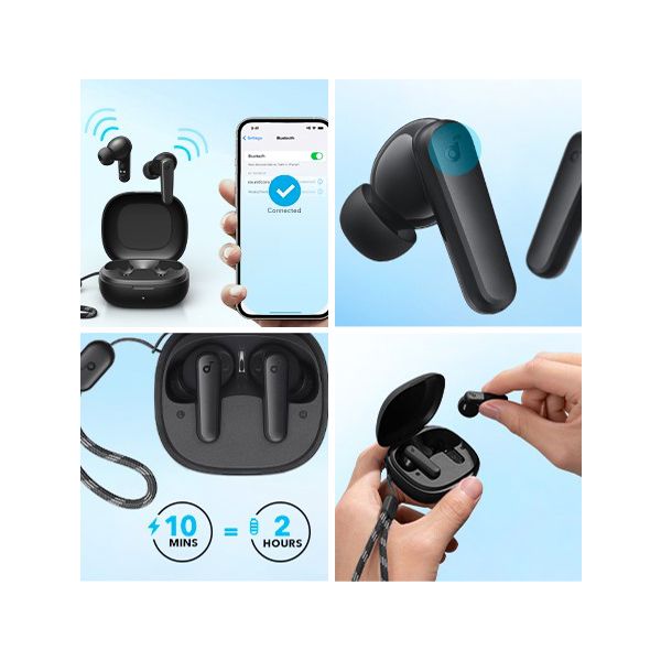 Anker Soundcore P20i True Wireless Earbuds – Black