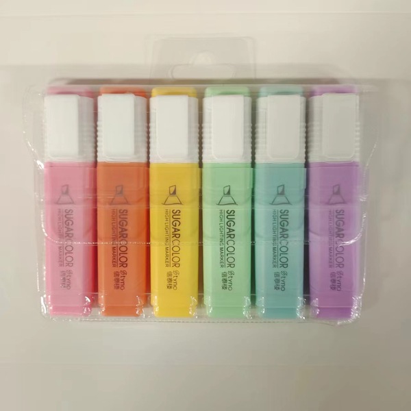 6 piece Highlighter Macaron (1 pack – 6 piece)