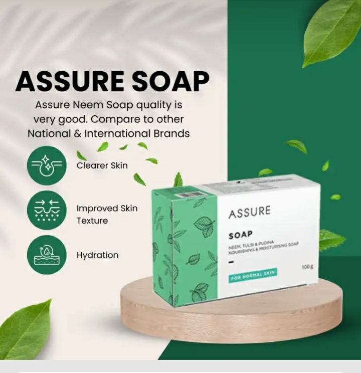 Assure Neem Pudina Tulsi Soap 100g (Indian)
