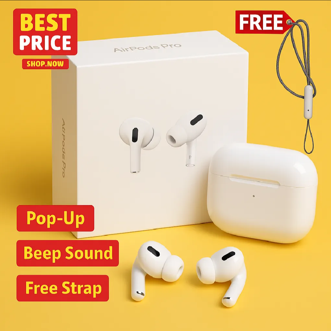 AirPods Pro 2nd generation High Quality – Enjoy Immersive Sound – Enhanced Noise Reduction – Wireless Convenience (replica) by City Bazaar.com