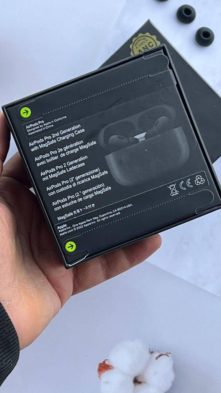 AirPods Pro 2 or 2nd Generation – Dubai Special Edition (Black)