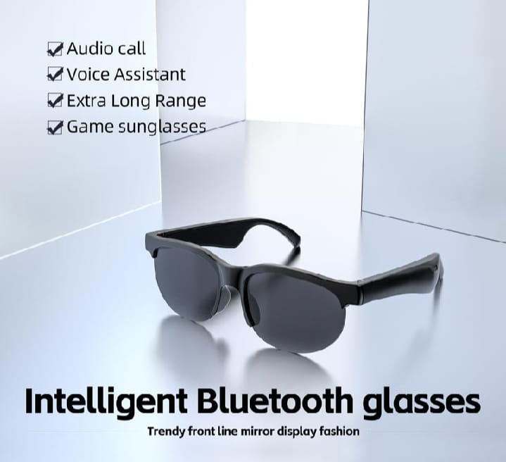 Unisex Smart Sunglasses with Hi-Res Audio, HD UV Protection, Wireless Calls & Music, Long Battery Life, Rechargeable