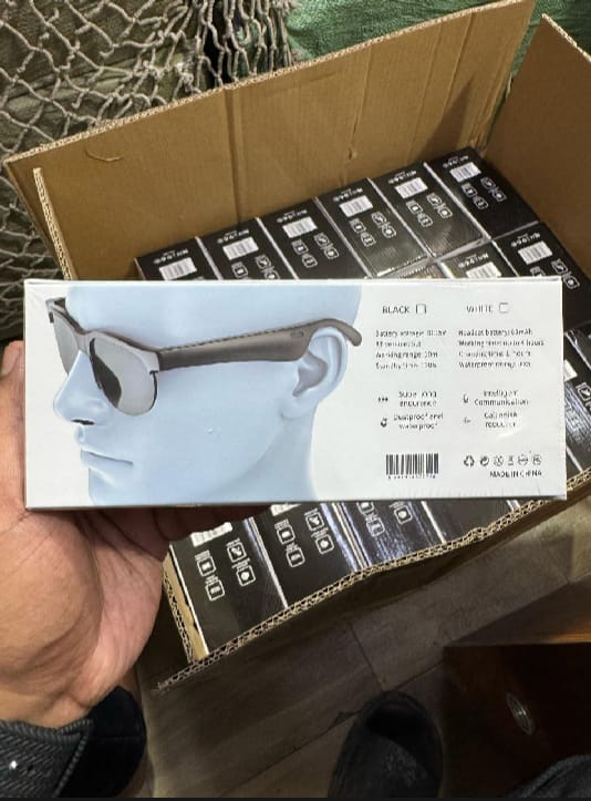 Unisex Smart Sunglasses with Hi-Res Audio, HD UV Protection, Wireless Calls & Music, Long Battery Life, Rechargeable