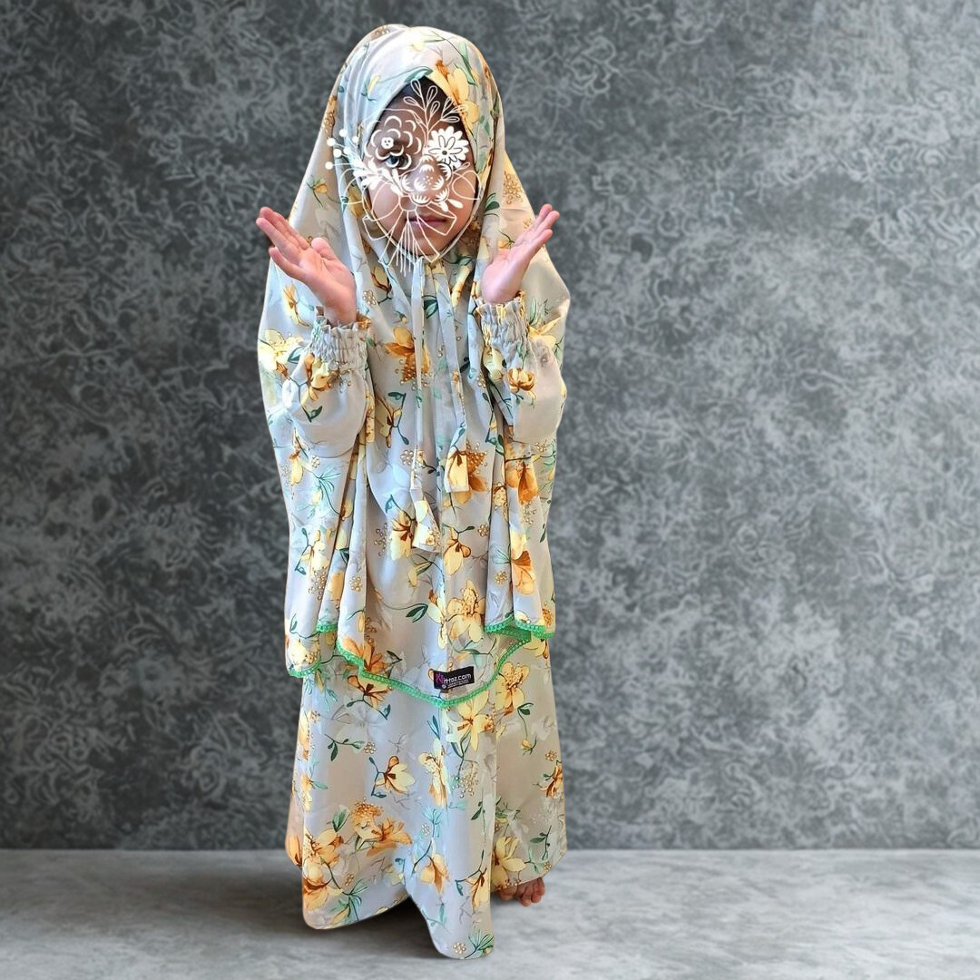 Master Kids Cherry Khimar Set