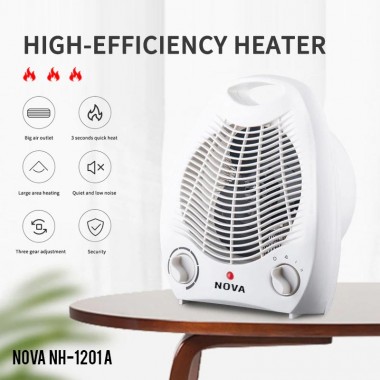 ?? ????_ NOVA REP – 1201A Electric Fan Room Heater 2000W