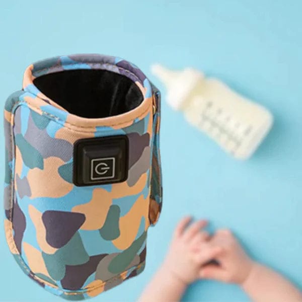 USB Water Warmer Travel Stroller Insulated Bag Portable Bottle Heater (Multicolor)