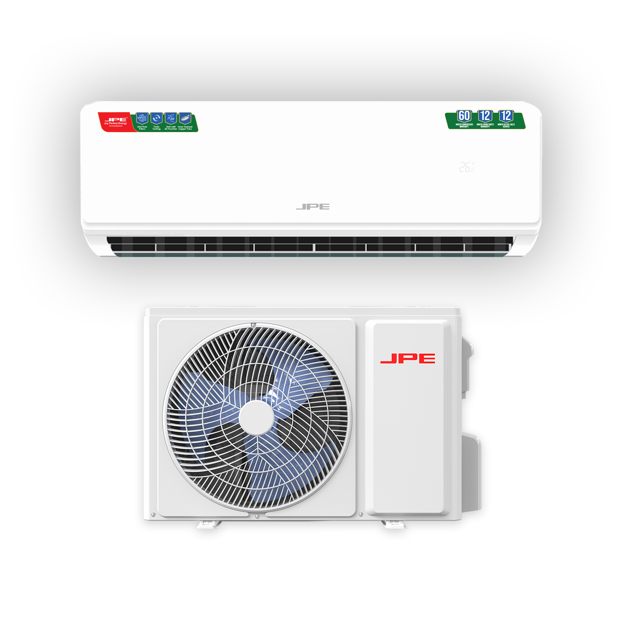 JPE 1.5 Ton Air Conditioner Non Inverter