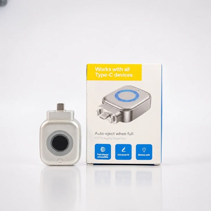 X-01 Full Charge Separator – Type-C Auto Power Cut-Off Charging Protector