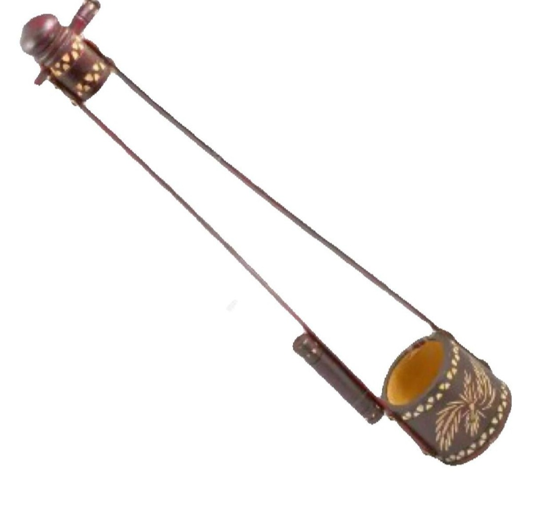 Handmade Wooden 8 Inchi Small Lalon Ektara Musical Instrument-1 Piece