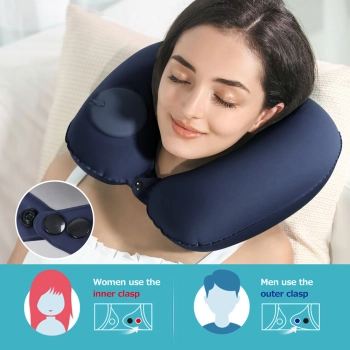 New Travel Pillow ভ্রমণের ক্লান্তি ভুলে আরামদায়ক ঘুমের এক আধুনিক সঙ্গী!