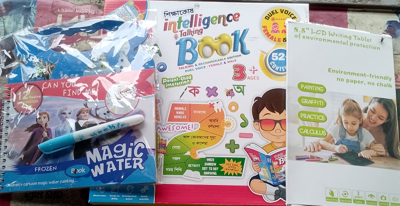 আমাদের *”3 in 1 Learning Combo”* নিয়ে আসছে আপনার বাচ্চার জন্য সম্পূর্ণ একটা শিক্ষার দুনিয়া