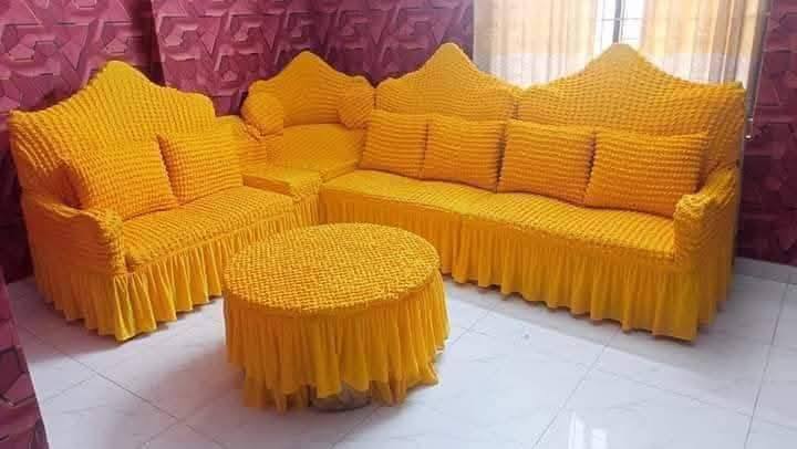Premium Turkey Stretch Sofa Cover 6