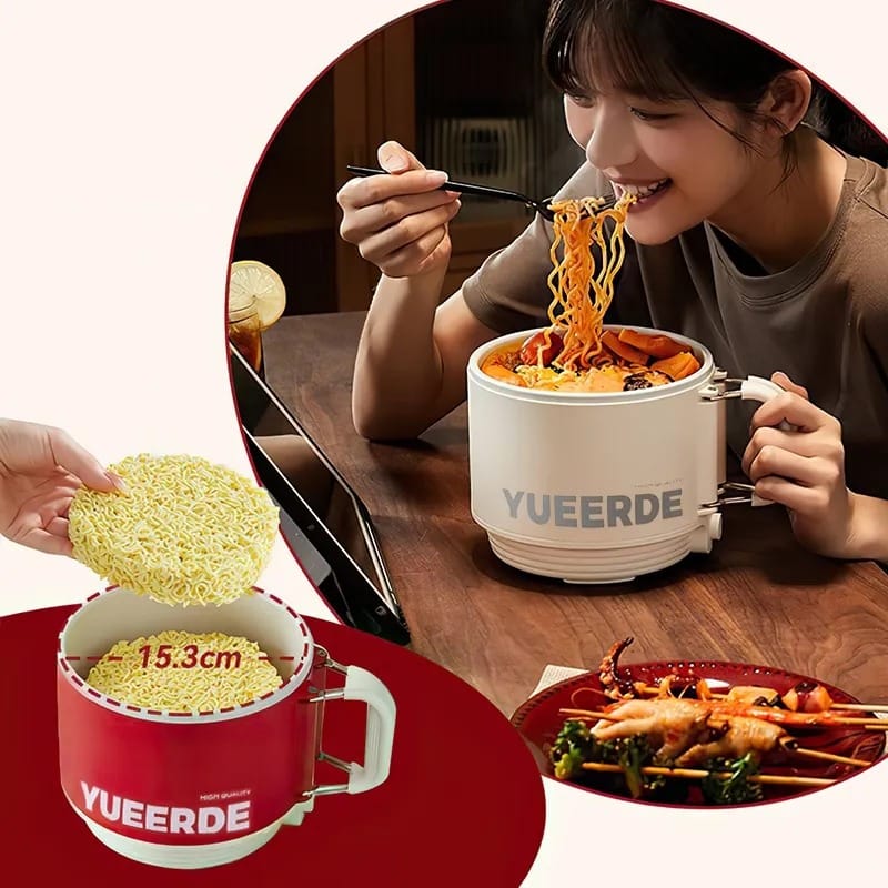 1.5L Capacity Mini Home Cooking Pot Multifunctional ৭দিনের গ্যারান্টি সহ।