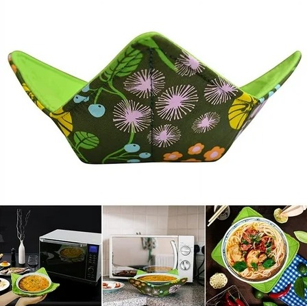 3 Pcs Set Microwave Comfort Dish Colorful-Safe Bowl Cover Dish Set