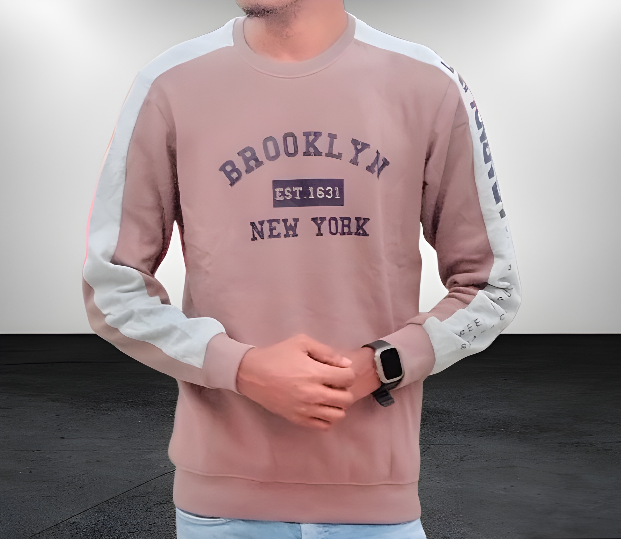 Brooklyn New York Stylish Sweatshirt.