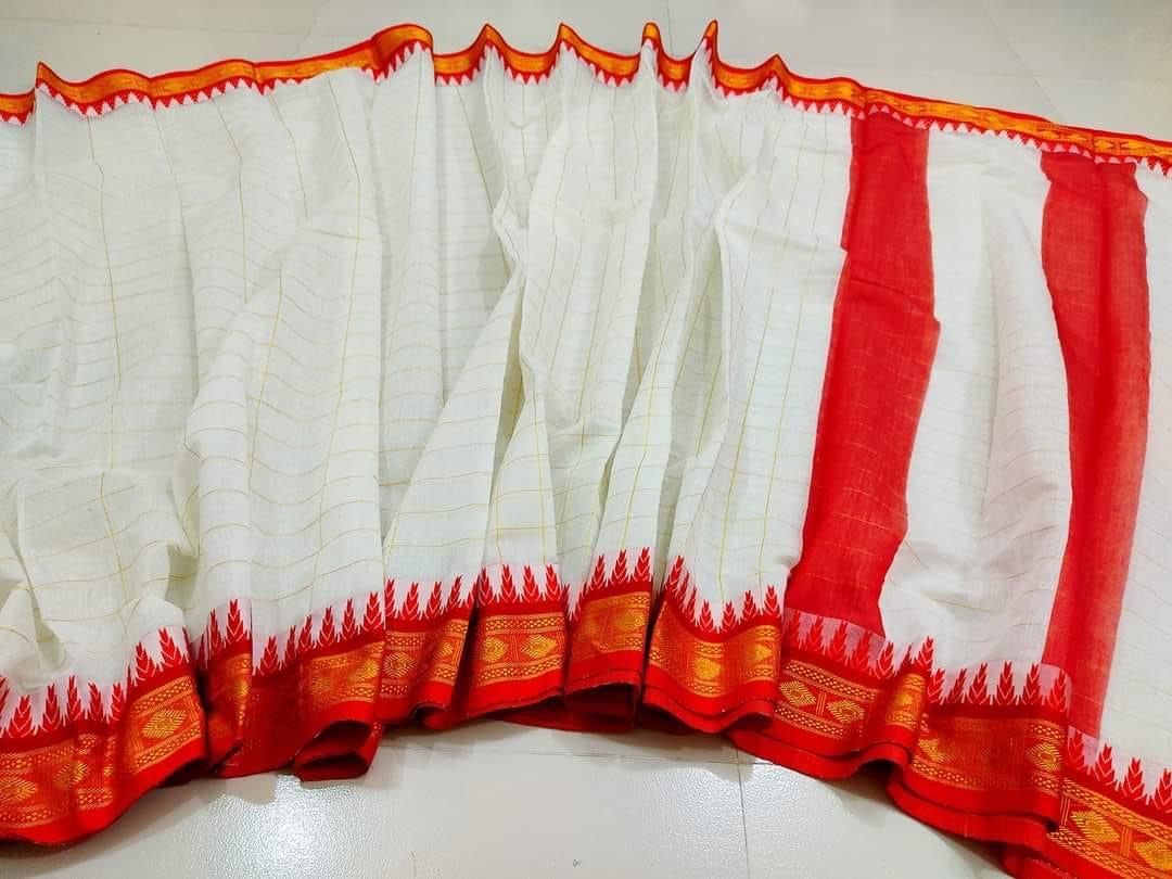 Half silk madurai saree