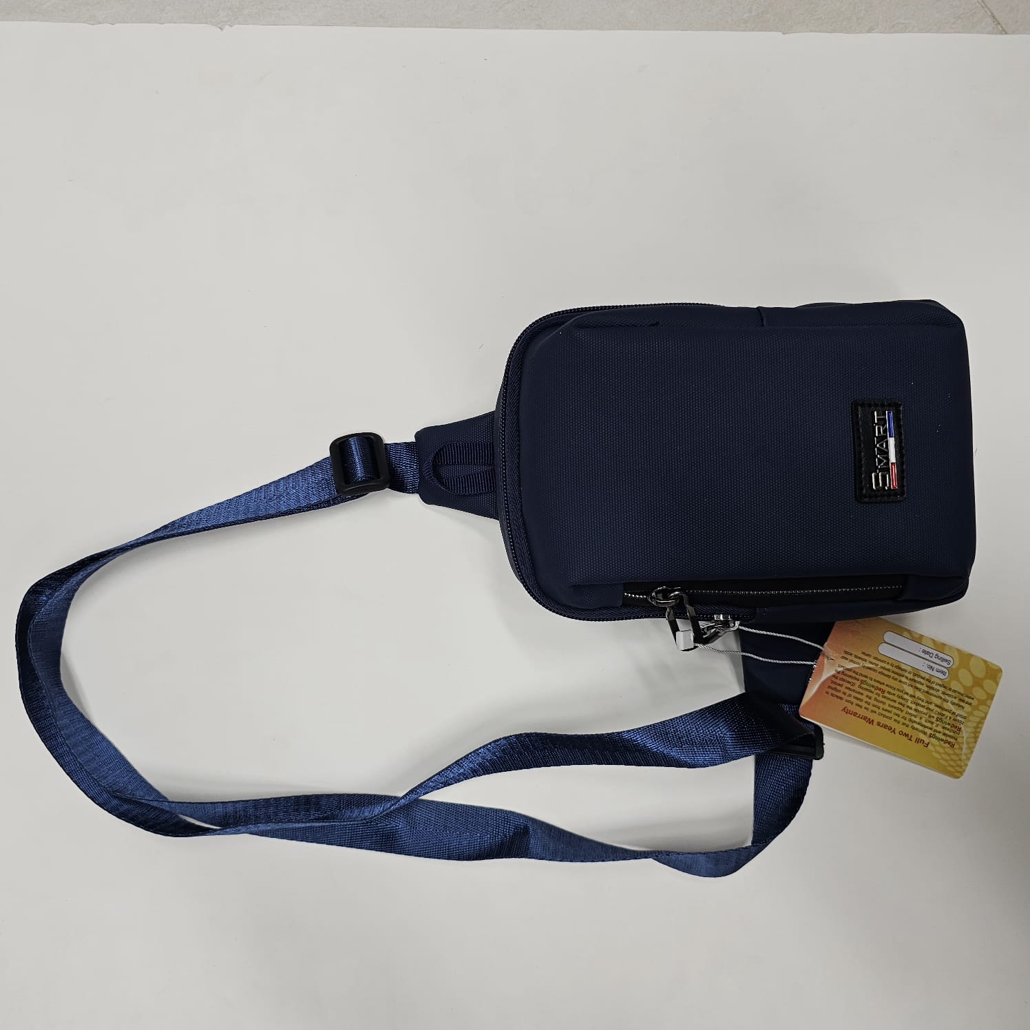 Square Men Bags Fashion Solid Color Zipper Canvas Crossbody Bag All-match Simple Phone Bag Lady