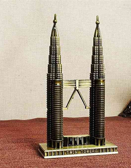 Metal Towin Towers.