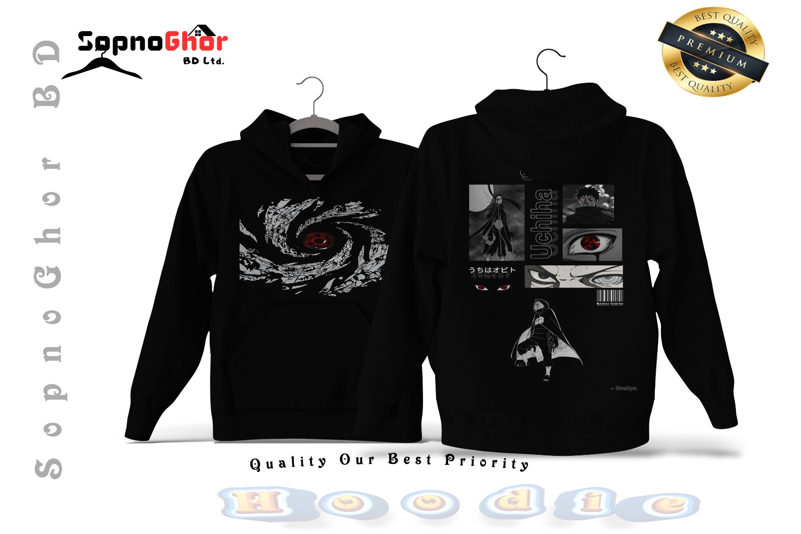 Customize printed Premium Hoodie – Full Sleeves For Men