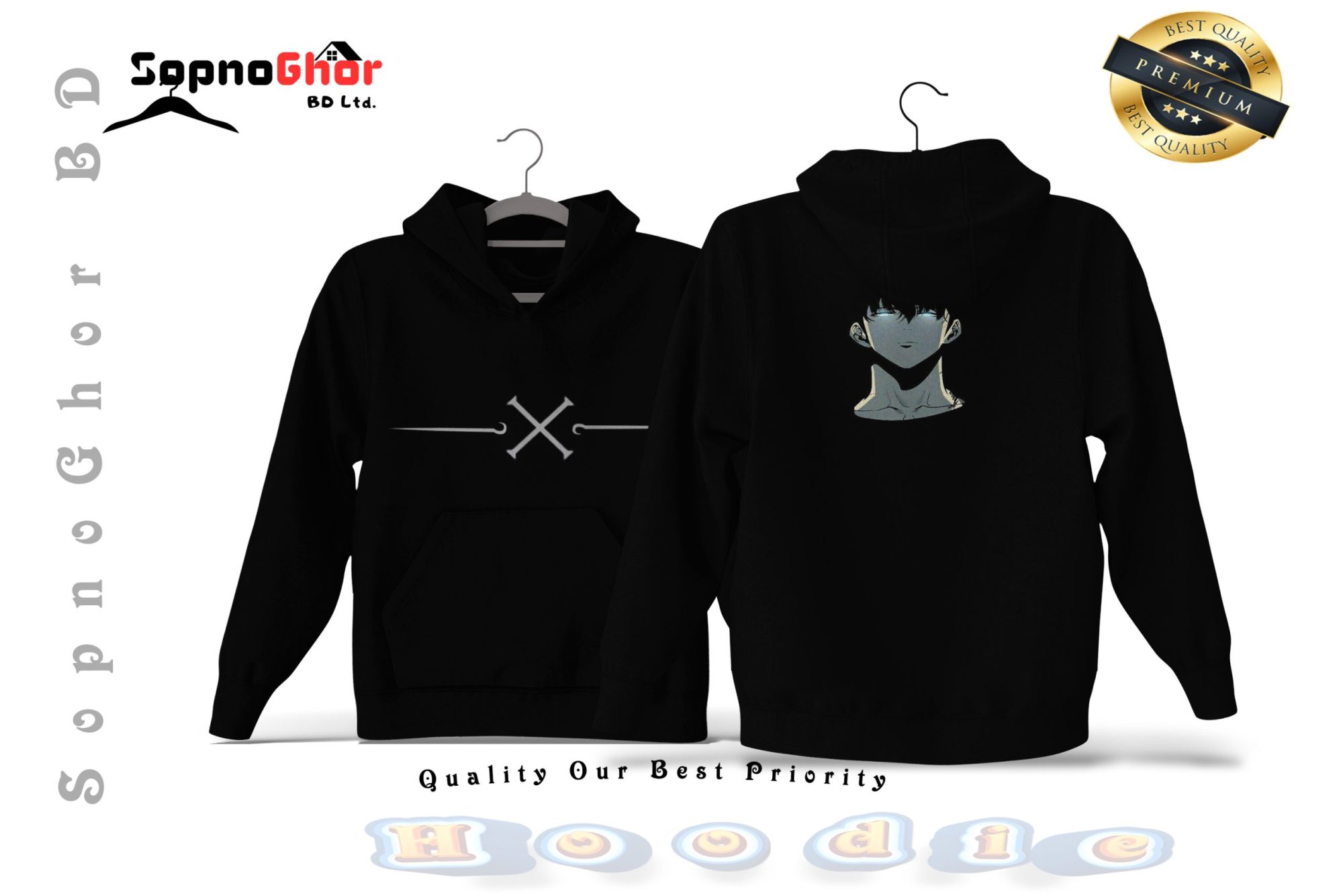 Customize printed Premium Hoodie – Full Sleeves For Men