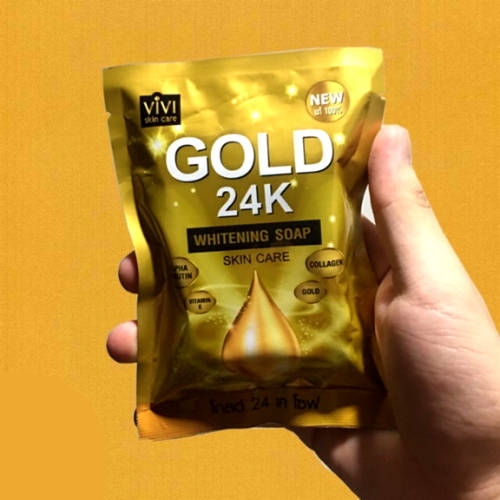 24 k gold soap