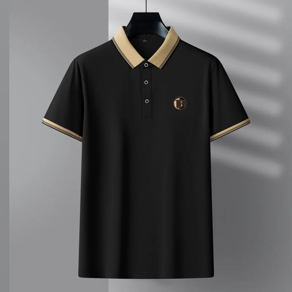 ? **Super Premium Polo Shirt – black