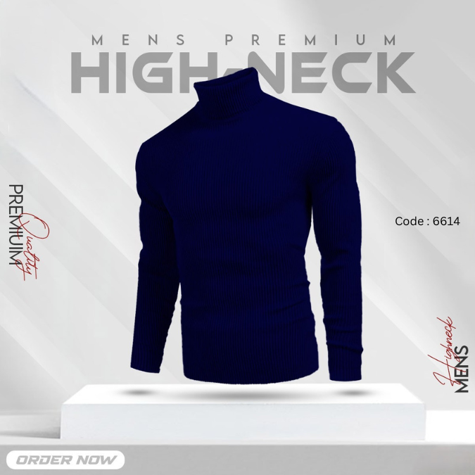 High Neck Sweat Shirt