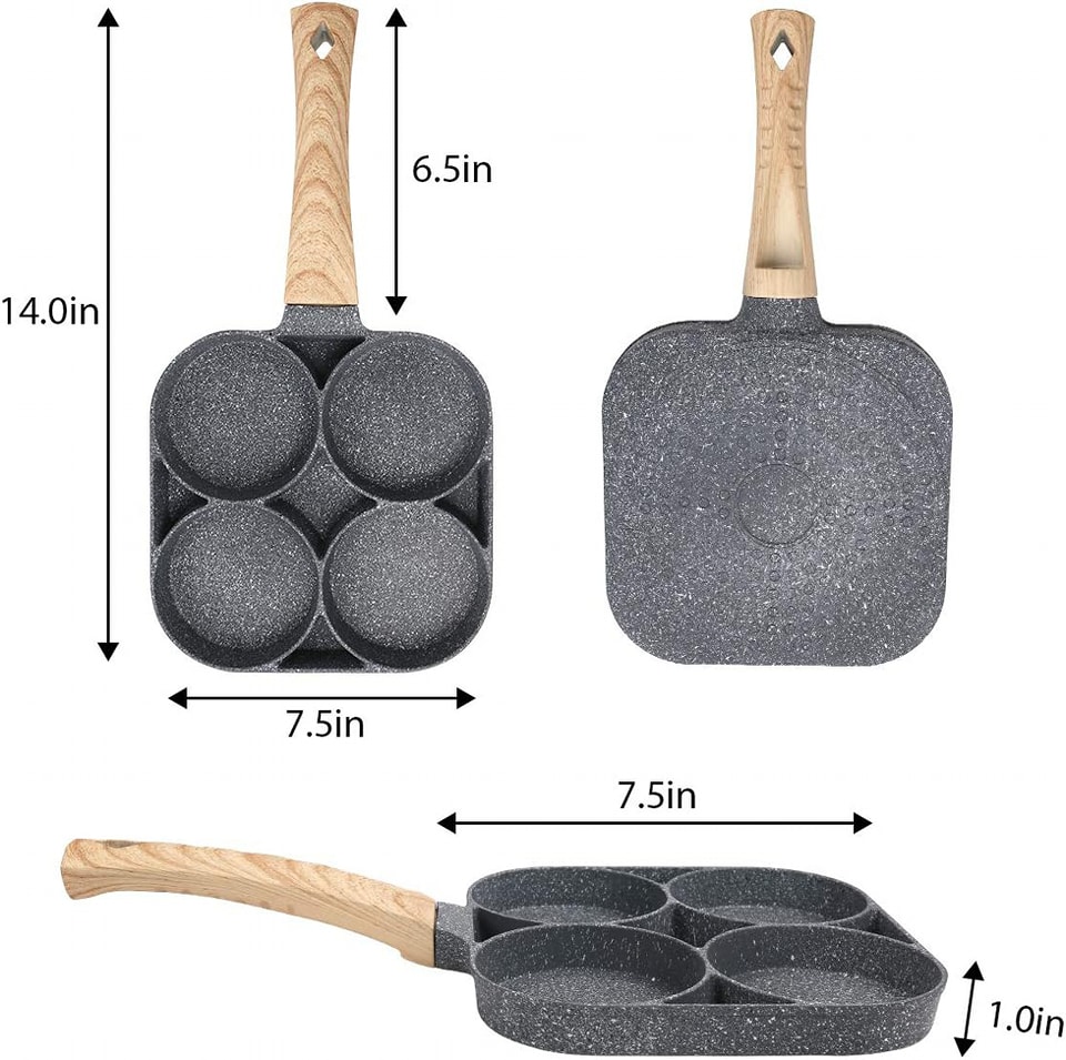 Non stick 4 hole frying pan E-Mart BD