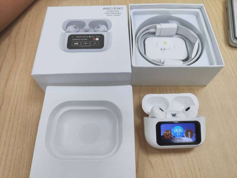 ?? ????_ A9 Pro ANC Touch Screen Display Earbuds