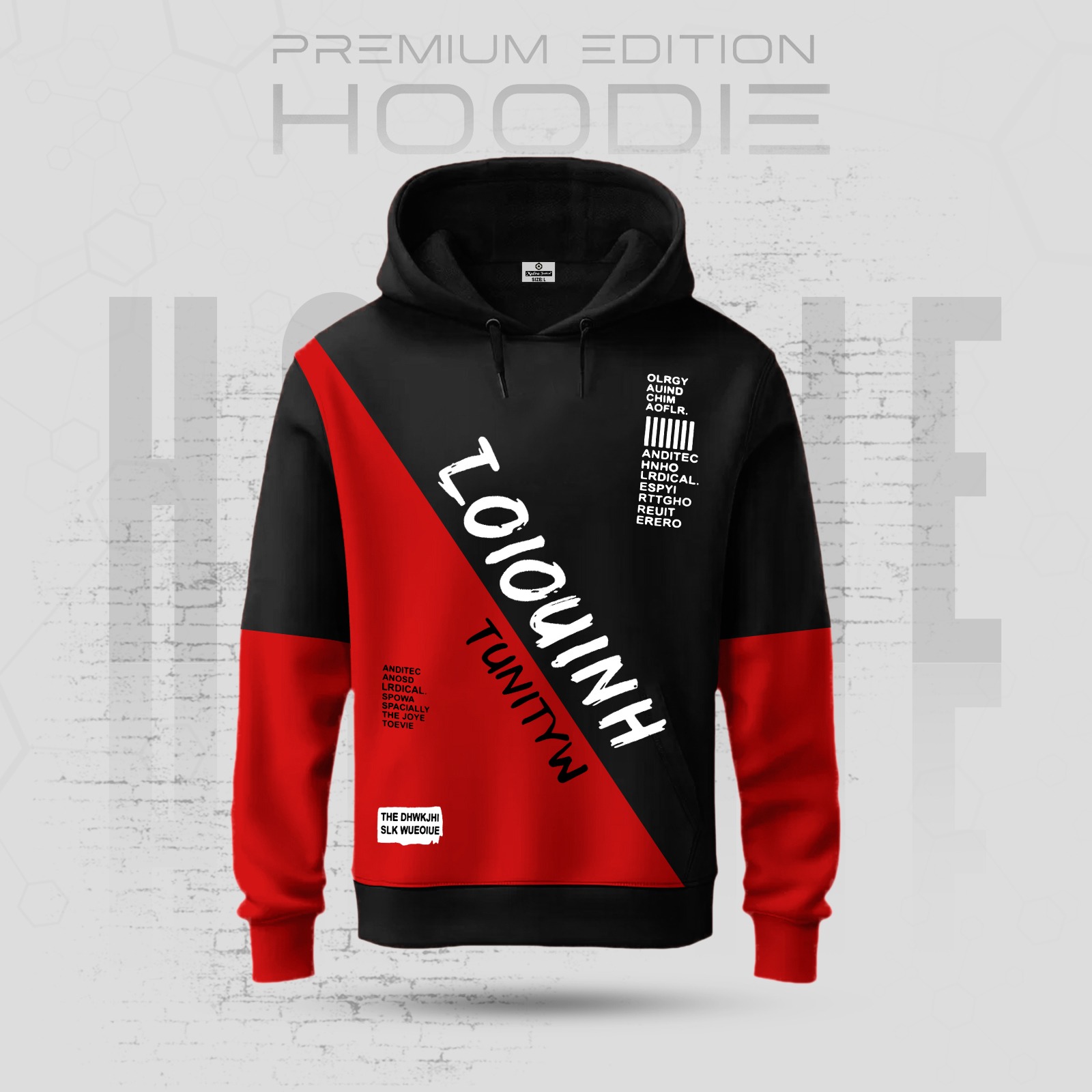Men’s winter hoodie