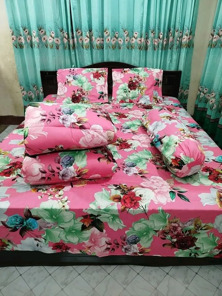 Premium King Size Comforter 5Pcs Set