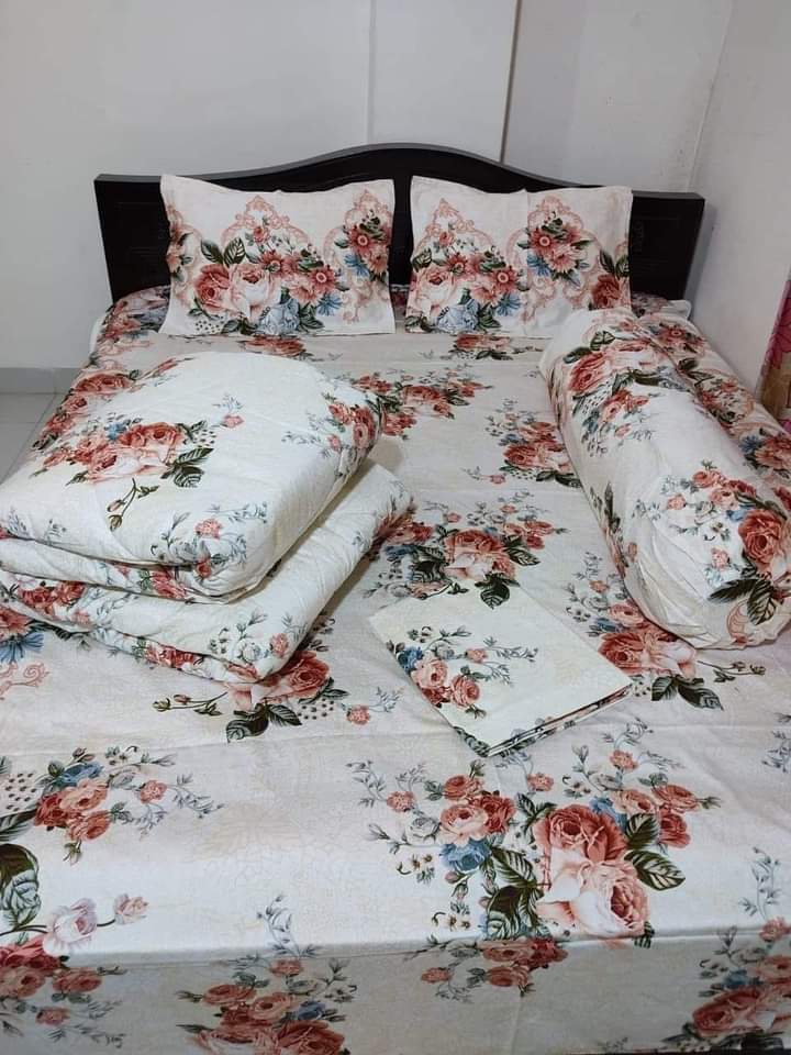 Premium King Size Comforter 5Pcs Set