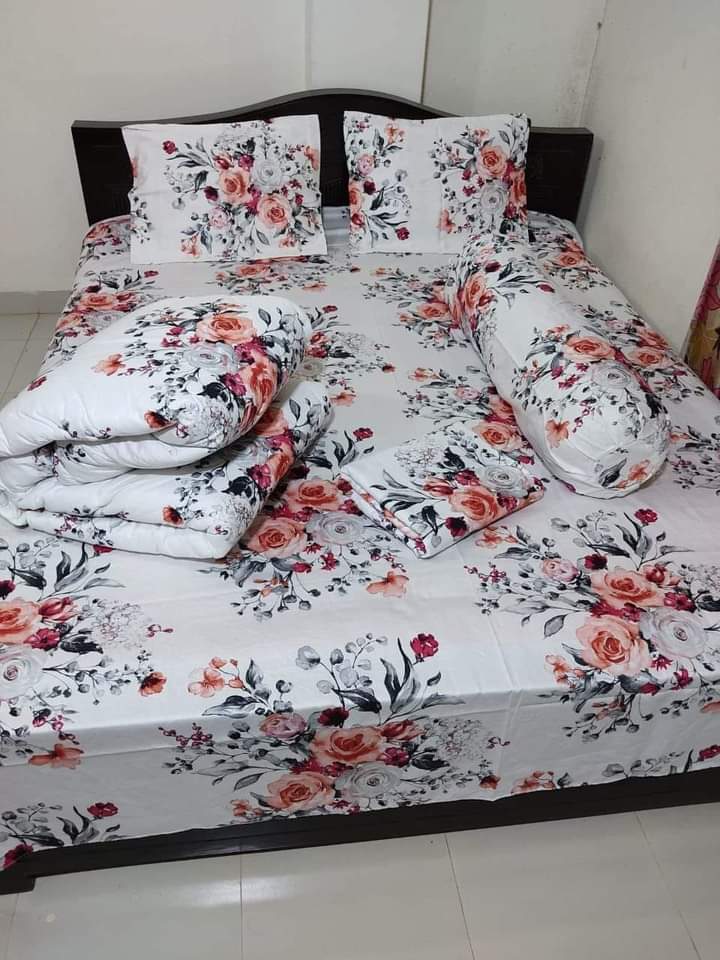 Premium King Size Comforter 5Pcs Set