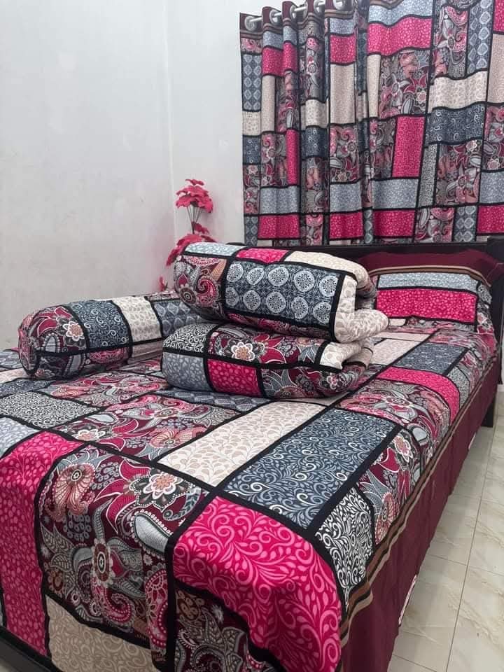 Premium King Size Comforter 5Pcs Set