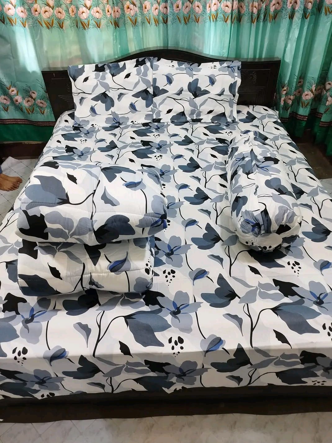 Premium King Size Comforter 5Pcs Set