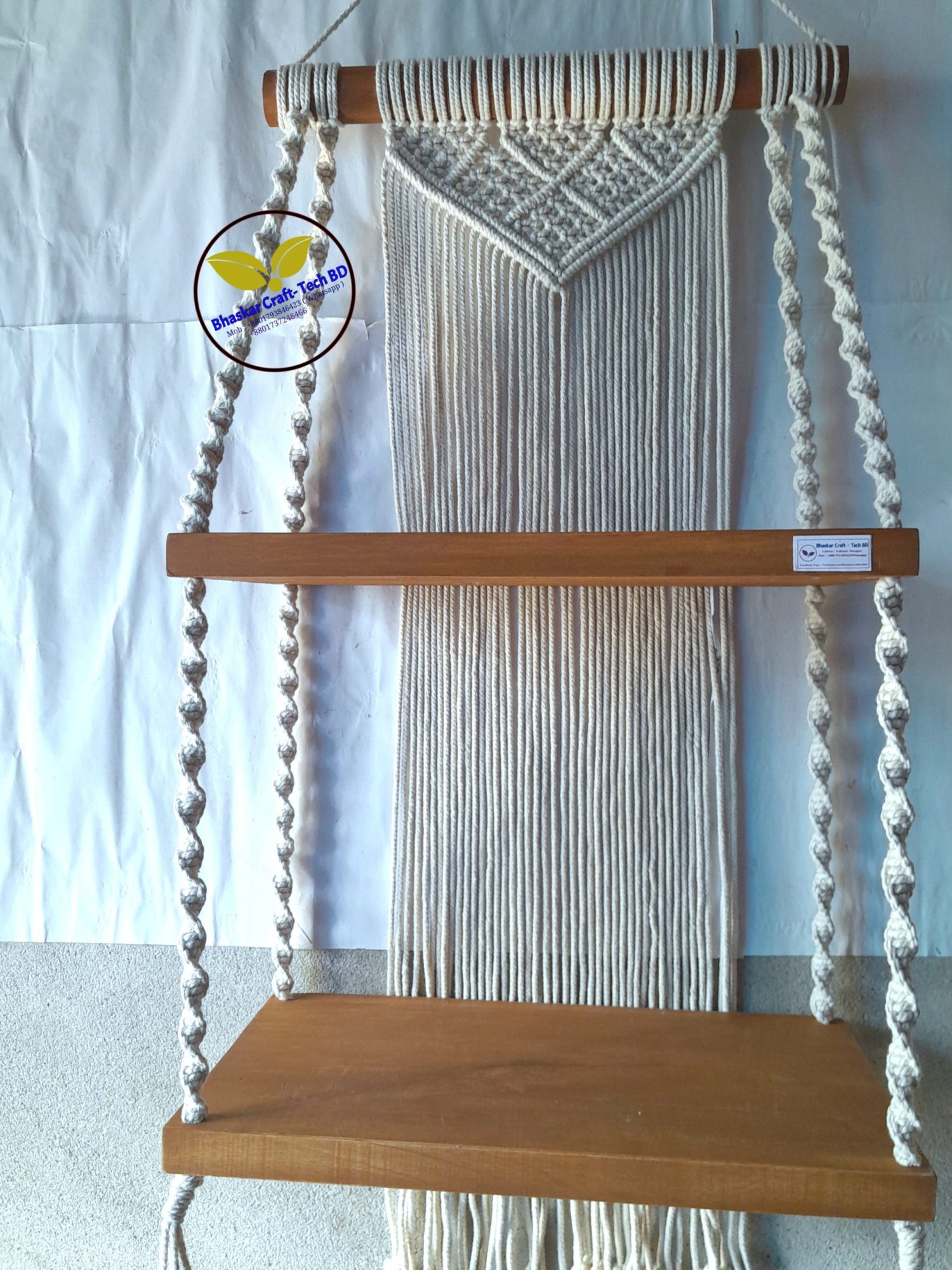 Handicraft Wall Hanging Shalf