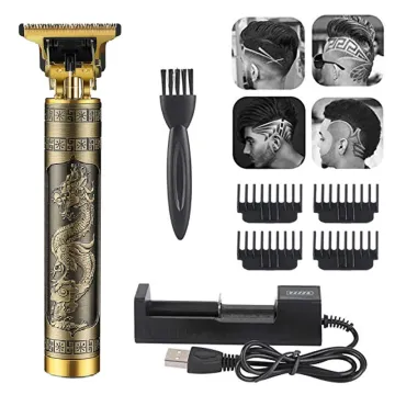 Vintage T9 trimmer Hair Cutting Machine Hair Trimmer for men Recharge Professional Cordless Hair Trimmer