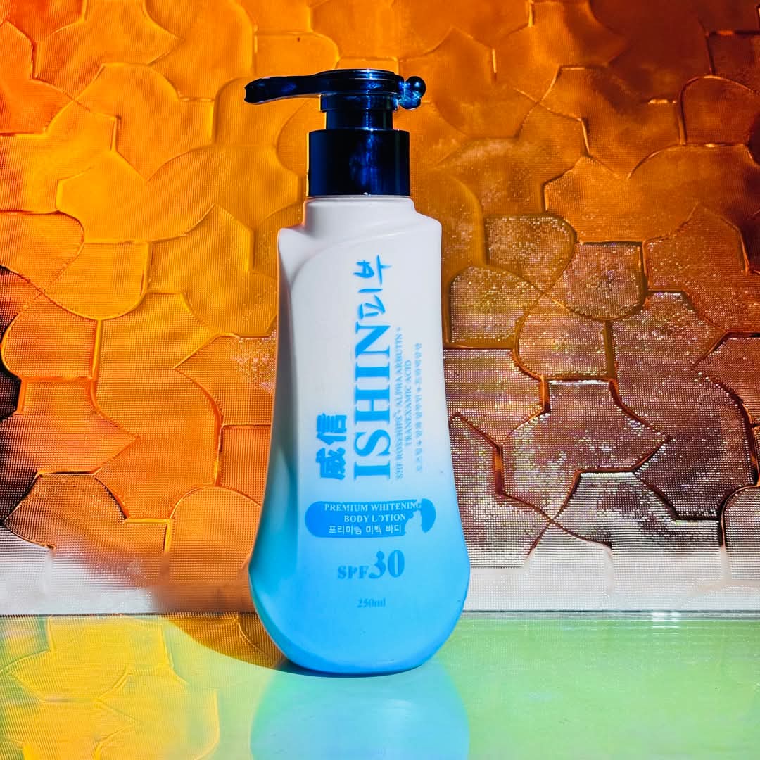 ISHIN BODY LOTION (250ml), Made in JAPAN