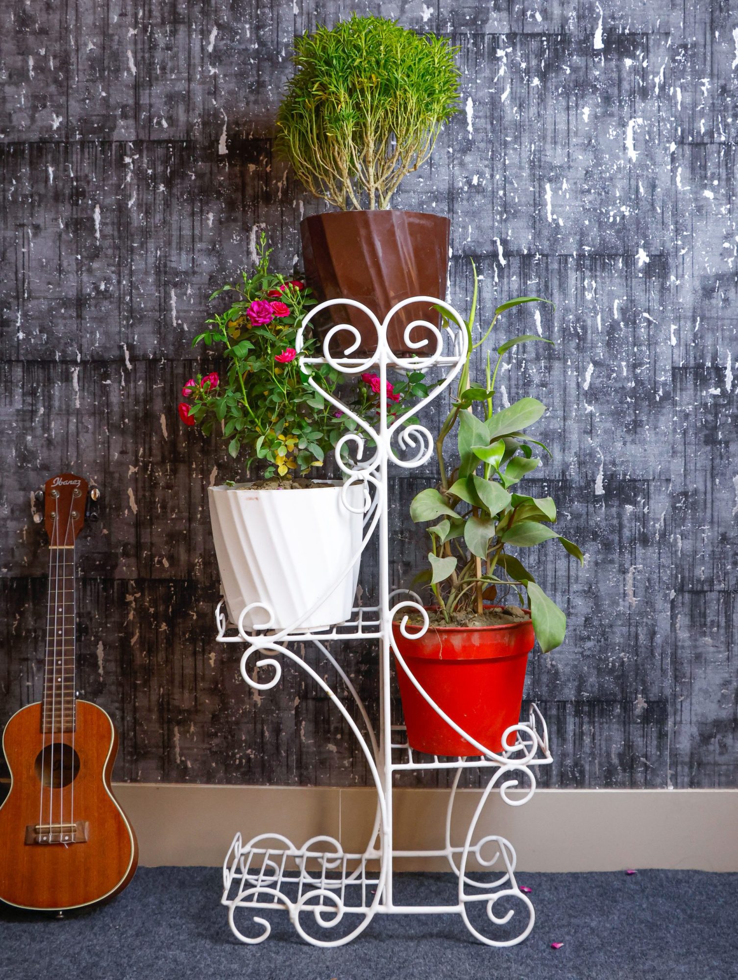 Metal Flower 4tala stand