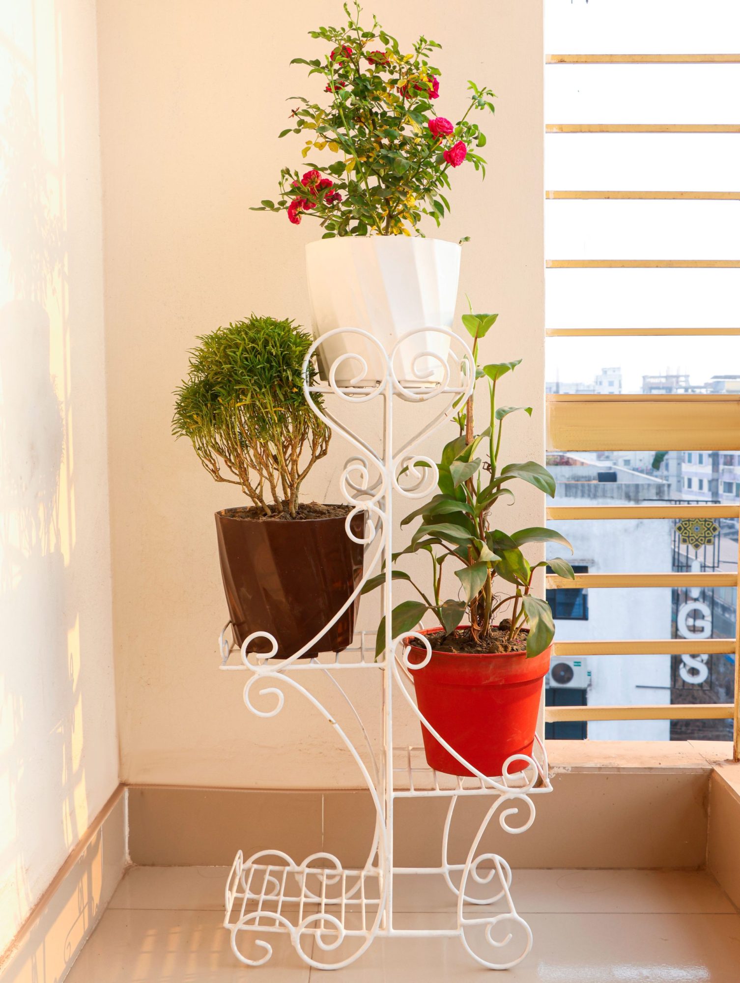 Metal Flower 4tala stand
