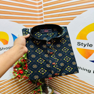 Premium Digital Print Cotton Panjabi Code: 5707