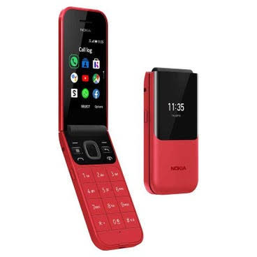 Nokia 2720 Flip new Red
