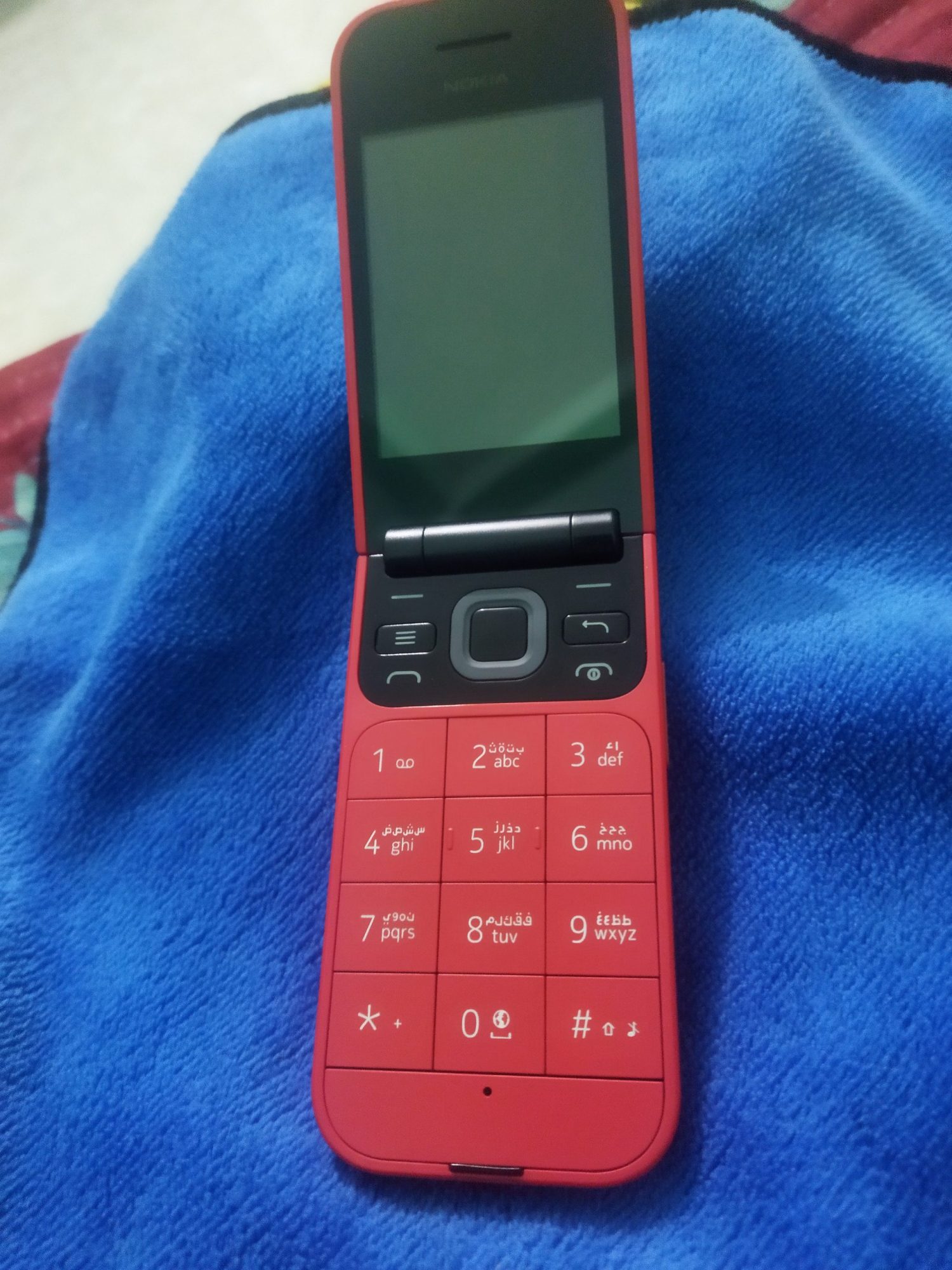 Nokia 2720 Flip new Red