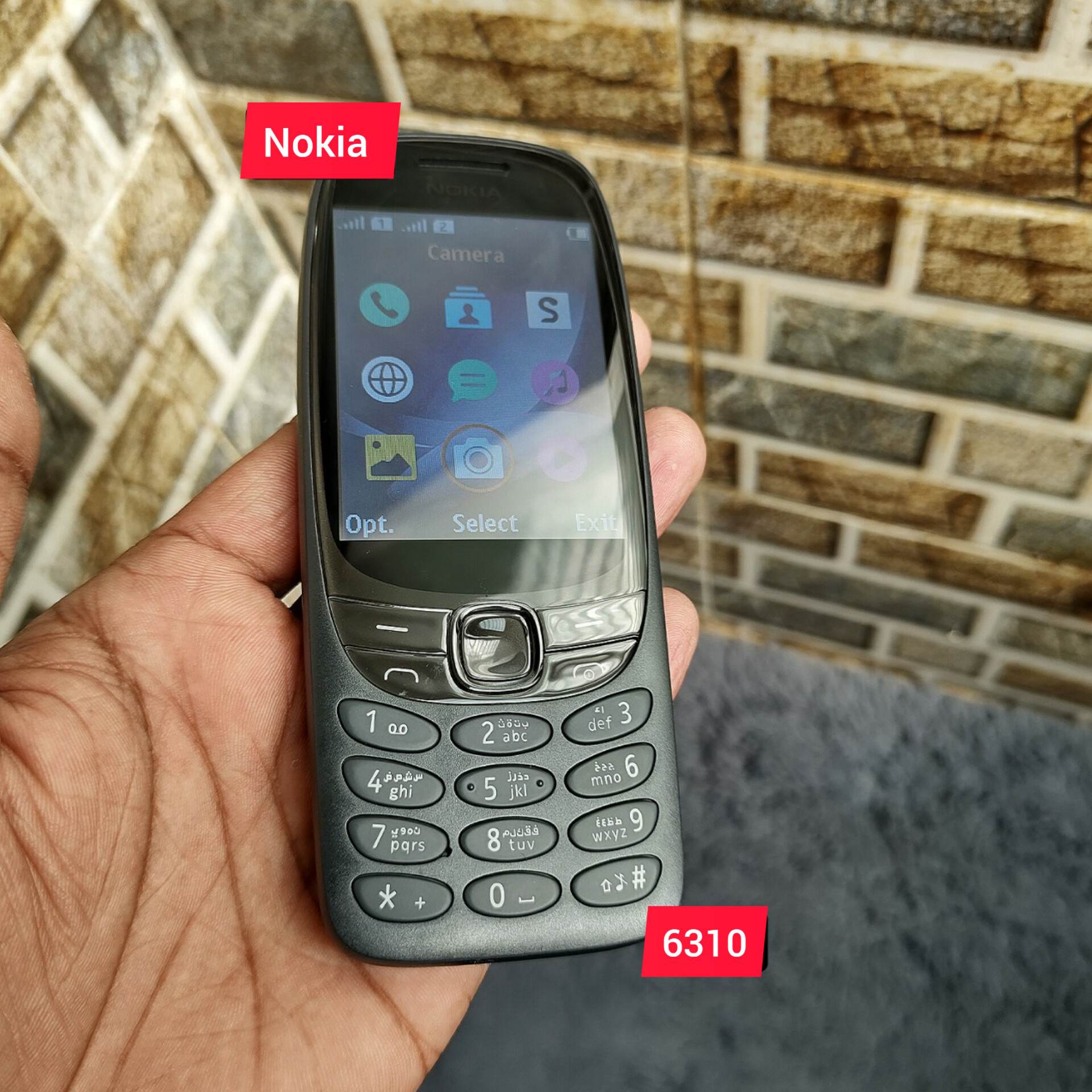 Nokia 6310 black new